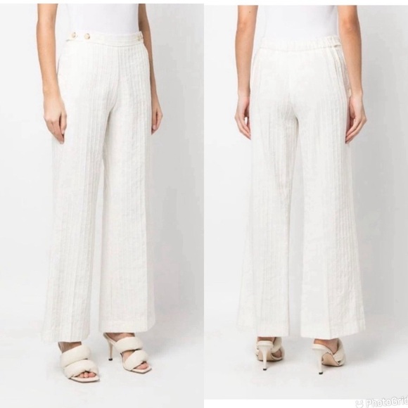 Forte Forte bouclé flared trousers - Picture 1 of 11